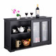 Kitchen Buffet Storage Cupboard with Sliding Door product