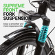 GoPowerBike GoCity Folding Electric City Bike, 20 MPH, 500W, 48V product