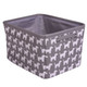 Canvas Storage Basket Organizer with Handles product