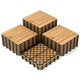 12" x 12" Acacia Wood Flooring Snap-in Tiles (30-Pack) product