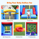 Castle Inflatable Bounce House  with Basketball Nets  product