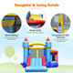 Castle Inflatable Bounce House  with Basketball Nets  product