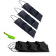 Eco-Friendly 3-Pocket Hanging Garden Planter Bag (2-, 4-, or 6-Pack) product