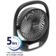 Cool- Living Portable Rechargeable Fan with LED Night Light product