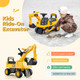 Licensed Caterpillar Kids' Ride-On Excavator product