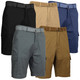 Men's Cotton Stretch Ripstop Cargo Shorts with Belt (2-Pack) product