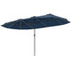 Extra-Large Patio Umbrella with LED Solar Lights product