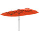 Extra-Large Patio Umbrella with LED Solar Lights product