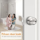 Probico Brushed Nickel Privacy Doorknob product
