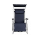 26" Gravity Free Beach Chair with Adjustable Canopy product