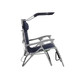 26" Gravity Free Beach Chair with Adjustable Canopy product