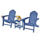 3-Piece Weather-Resistant Adirondack Chair Set   product