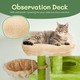 33" Cat Tree with Sisal Scratching Posts product