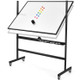 72" x 36" Double-Sided Magnetic Whiteboard with Stand product