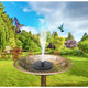 Hakol 1.4W Solar Bird Bath Fountain with 6 Nozzle product