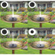 Hakol 1.4W Solar Bird Bath Fountain with 6 Nozzle product