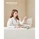 Glass Lid Jewelry Box with 3-Layer Organizer and 2 Drawers product