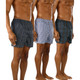 Men's Button Fly Loose Fit Tartan Plaid Boxers (3- or 6-Pack) product