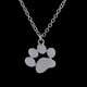 Pet Lovers Paw Necklace product