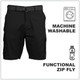 Men's Cotton Stretch Ripstop Cargo Shorts with Belt  product