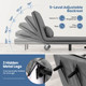 Convertible Foldout Reclining Arm Chair product
