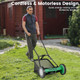 Ironmax 16" Push Lawn Mower with 5-Blades and Grass Catcher product
