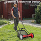 Ironmax 16" Push Lawn Mower with 5-Blades and Grass Catcher product