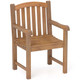 Teak Wood Patio Dining Chair (1-/2-/or 4-Pack) product