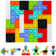Pop It Fidget Puzzle Blocks for Kids product