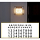 Solar LED Address Sign product