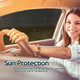 Zone Tech Car Side Window Stretchable Mesh Sunshade (2-Pack) product