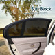 Zone Tech Car Side Window Stretchable Mesh Sunshade (2-Pack) product