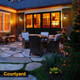 Outdoor Solar Wall Lantern (2-Pack ) product