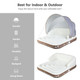 Inflatable Lounge Raft with Retractable Canopy product
