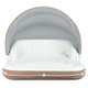 Inflatable Lounge Raft with Retractable Canopy product