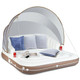 Inflatable Lounge Raft with Retractable Canopy product