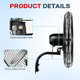 20-Inch High Velocity Oscillating Wall Mount Fan with 4 Speeds product