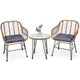 Rattan 3-Piece Bistro Furniture Set product