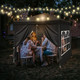 6.5 x 6.5ft Outdoor Waterproof Canopy with 4 Sidewalls product