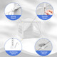 6.5 x 6.5ft Outdoor Waterproof Canopy with 4 Sidewalls product