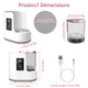 Laromni 4-in-1 Electric Makeup Brush Cleaner product