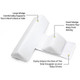 Adjustable Anti-Roll Safety Sleep Pillow for Babies product