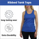 Women's Ribbed Tank Tops (3-Pack) product