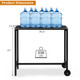 40" Outdoor Iron Bar Table with Wheels product