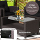 4-Piece Patio Rattan Furniture Set with Ergonomic Backrest product