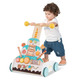Birthday Cake Wooden Baby Walker with 3-Level Easy-To-Grip Handle product