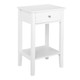 Two-Layer Bedside Table with Drawer  product