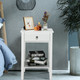 Two-Layer Bedside Table with Drawer  product