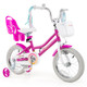 Kids' Bicycle with Removable Basket and Doll Seat  product
