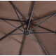 10' Hanging Offset Outdoor Market Patio Umbrella  product
